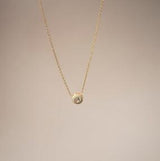 Solitaire Italian Necklace