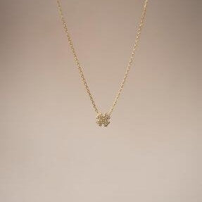 Sterling Silver Clover Leaf Necklace