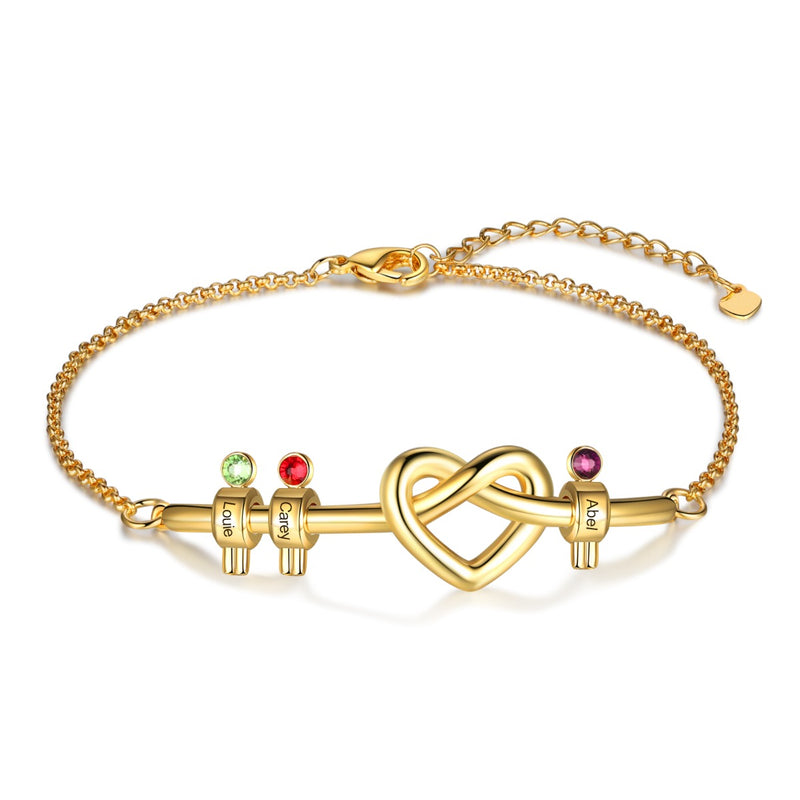 Gold Plated Baby Heart Shape Bracelet