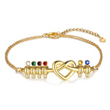 Gold Plated Baby Heart Shape Bracelet