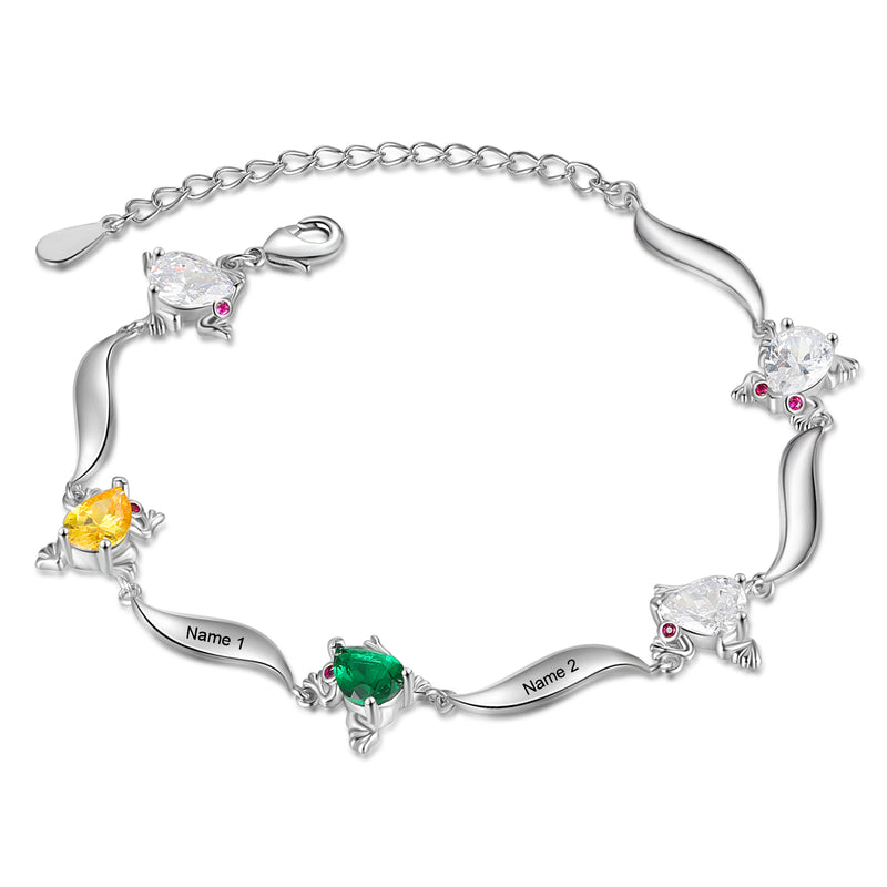 Custom Frog Bracelet