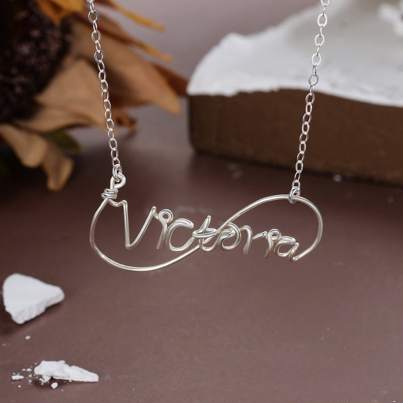 Custom 925 Sterling silver Name necklace